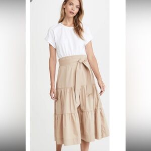 Veronica Beard Trail Dress Midi, size L